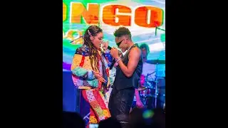 Rebo Tchulo enceinte au concert de Innoss’B