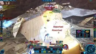 Swtor- Jedi Guardian PvP Gameplay-4vs4