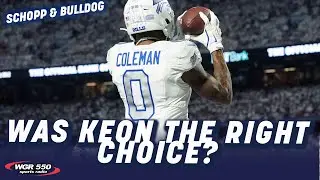Reevaluating The Keon Coleman Pick| Schopp and Bulldog