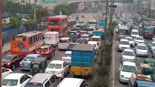 ঢাকা সহৱে এ কেমন অবস্থা#flyover
