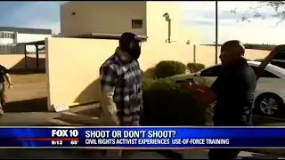 SUPER MUST WATCH!  ANTI-POLICE CRITIC CHANGES MIND AFTER TAKING police SHOOT-DON'T-SHOOT course