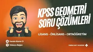 KPSS 2020 GEOMETRİ SORULARI -3