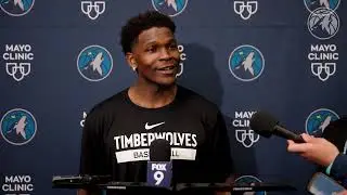 “MVP & Championship. That’s The Goal.” | Anthony Edwards Training Camp Sound | 10.01.25