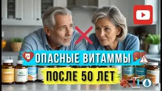 ОСТОРОЖНО! Эти витамины — ЯД для тех, кому за 50. Срочно проверьте аптечку!