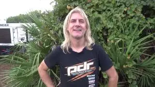 BILLY MORRIS Guitar player for Tuff exclusive interview by Rock Legends Photographers
