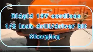 RIDGID18V Cordless 1/2 in. Drill/Driver Kit with 2.0 Ah Battery and Charger