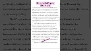 Research Paper Example of Analysis of Housing in Canada
