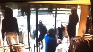 Video shows Sweden truck attack