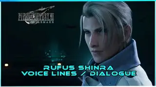 Rufus Character Voice Lines Dialogue - Final Fantasy VII Remake FF7R