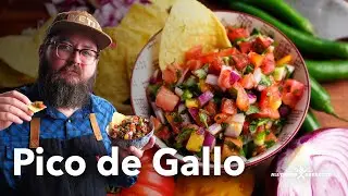 How to Make Pico de Gallo 🍅 Fresh & Easy Salsa Recipe