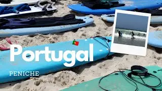 PORTUGAL - Min første surfoplevelse i surferbyen Peniche | rejsevlog