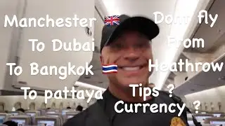 Manchester vs Heathrow to Bangkok ? #flight #dubaiairport #suvarnabhumiairport #journey #manchester
