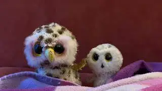 Owly and Owlly climb the pillow mountain