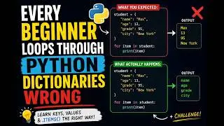Every Beginner Makes This Python Dictionary Mistake