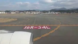 [QT] 항공뷰 - 후쿠오카 공항 taxing KE792 heading to incheon #airport #landing #takeoff #taxing #aviation #항공샷