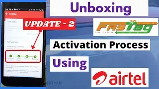 Fastag Unboxing | How to Activate Your Fastag Using Airtel Thanks App | Hindi