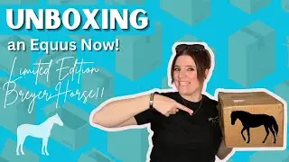 Unboxing an Equus Now! Limited Edition Breyer Horse!!