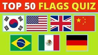 Guess the Country by Flag top 50 flags OmniQuiz