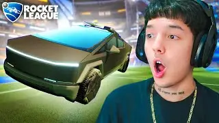 SOY INVENCIBLE CON EL NUEVO CYBERTRUCK EN ROCKET LEAGUE