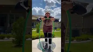 3LB JUMP ROPE?!🥵 #jumprope #shorts #crossrope