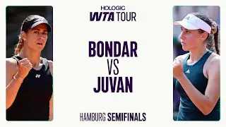 Anna Bondar vs. Kaja Juvan | 2025 Hamburg Semifinal | WTA Match Highlights