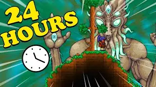 Я играл в Terraria 24 часа, а потом случилось ЭТО