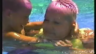 Korey Swimming July 1999