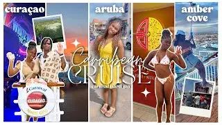 ✨ 8 Day Carnival Mardi Gras Cruise Vlog | Aruba, Curaçao & Amber Cove 🌴 2025 Caribbean Travel