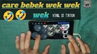 care bebek🤣 (#cover ) real drum mod kendang