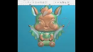 Học vẽ mẫu Con Rồng Chibi Jdpaint - Artform Dũng Lemon CNC - Kho Mẫu CNC Việt Nam