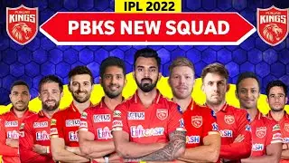 IPL 2022 - Punjab Kings Full Squad | PBKS Probable Squad