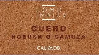C&oacute;mo limpiar zapatos de cuero gamuza o nobuk | Calimod Store