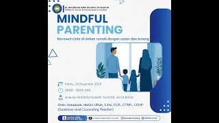 MINDFUL PARENTING - Merawat cinta di dalam rumah dengan sadar dan tenang
