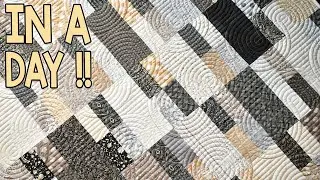 Vintage Cobblestone an Easy Quilt Pattern Anyone Can Try with 10 inch Squares!