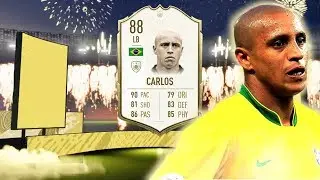 FIFA 20 ICON 88 RATED ROBERTO CARLOS PLAYER REVIEW RTG #8