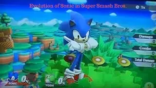 Evolution of Sonic in Super Smash Bros (Graphics, Moveset, Sound Clips Animations & More!)