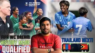 🟢Bangladesh Women Football Qualify Asia Cup! FIFA World Cup Plan| Indian Women vs Thailand Plan