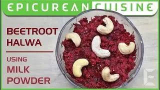 Beetroot Halwa Recipe Using Milk Powder | Chukandar Ka Halwa | Quick & Easy Cooking