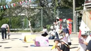 運動会～親子競技（トトロとさんぽ）