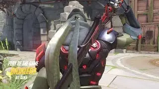 Bajheera - GENJIMAINX 59-Elim Ranked Oasis Ownage! - Overwatch Season 5 Gameplay