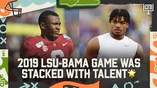 2019 LSU-BAMA GAME WAS STACKED WITH TALENT 😱