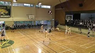 Harry Rouhliadeff Class 2022 (#7 Dark Green Jersey) Age 15, Height 6'6