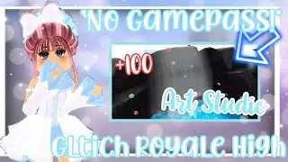*NO GAMEPASS NEEDED* ART STUDIO DIAMOND GLITCH IN ROYALE HIGH!!