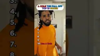 J. Cole The Fall Off Top 10 Songs #jcole #thefalloff #album #rap #top10 #hiphop #ranking #yt #music