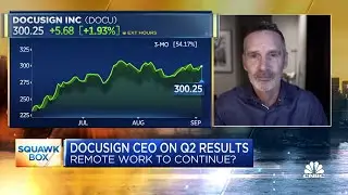 Генеральный директор DocuSign о финансовом отчете, удаленной работе и перспективах