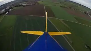 PT-19 Hangar 9 FunScale Onboard Flight