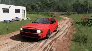 Audi Sport Quattro 1983 Offroad Gameplay