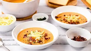 Keto Cheeseburger Soup Recipe - Bacon & Ground Beef Easy to Make (Tasty Low Carb Meals on a Budget)