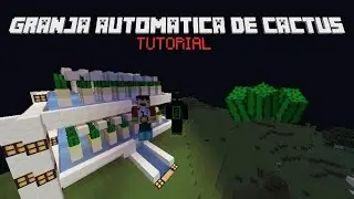 Tutorial Granja de Cactus Automatica | Para Factions | 256 Items por hora