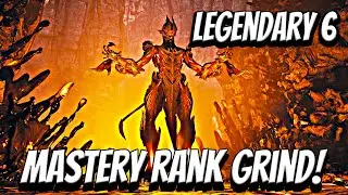 Legendary 6 Mastery Rank Grind! (Warframe The Old Peace Livestream)